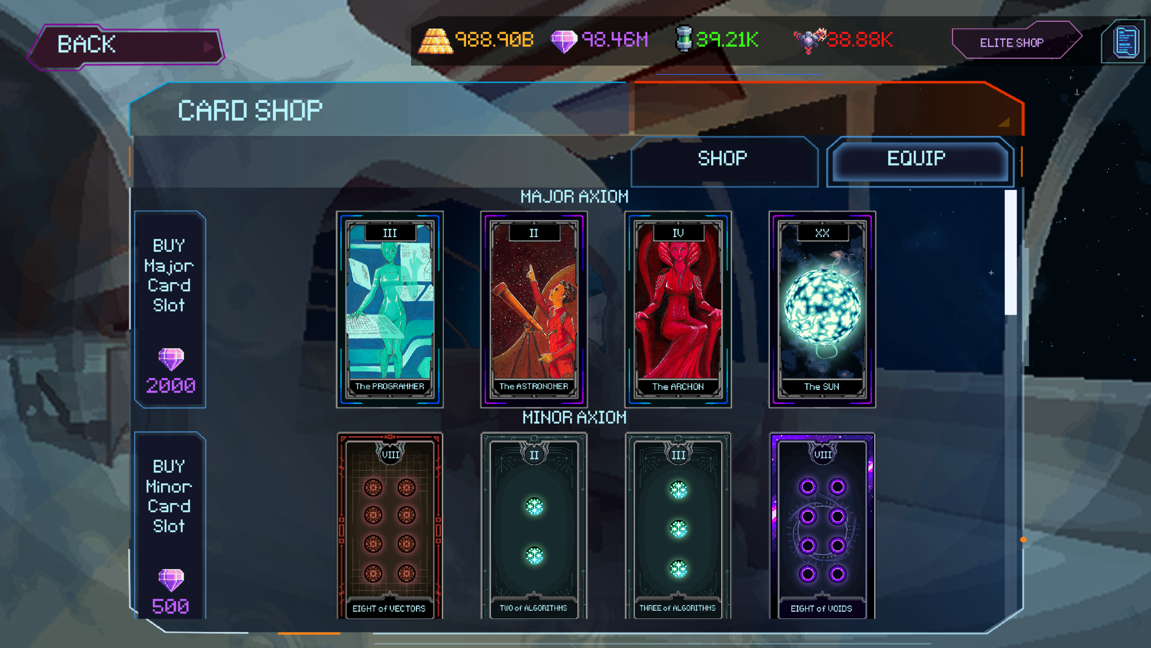 The Axiom Card System