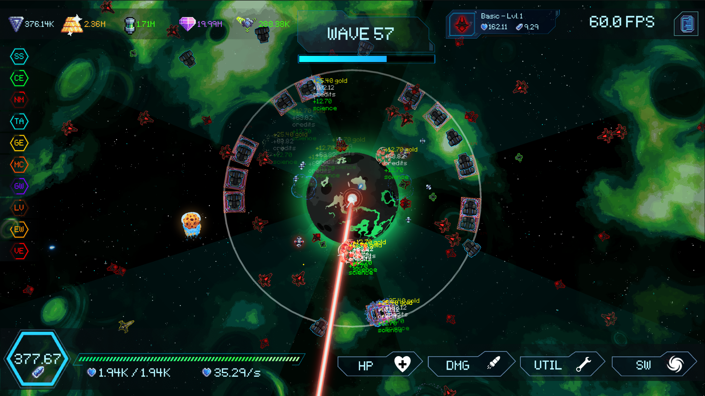 Orbital defense systems
