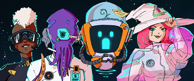 Characters screen